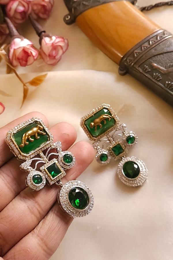 Sabyasachi Green Earrings
