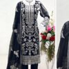 New Designer Top-Sarara With Dupatta Set with Shine Embroidery