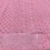 Elegant Chikankari Faux Georgette Top - Pink