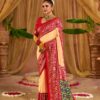 Exquisite Georgette Silk Saree with Chikankari Embroidery Border